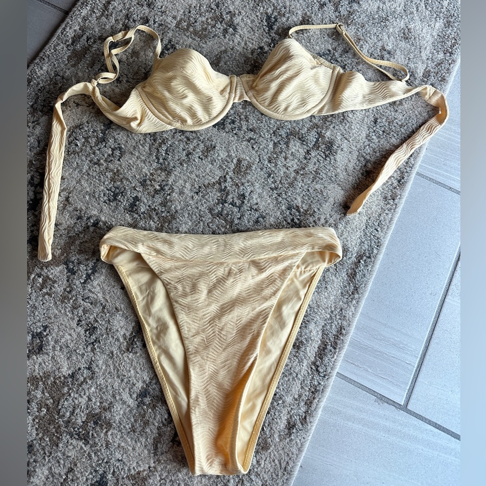 Monday Swimwear Yellow Bikini